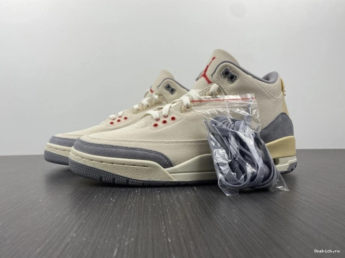 One Kick Retro Jordan Air DH7139-100 3 Muslin 0816